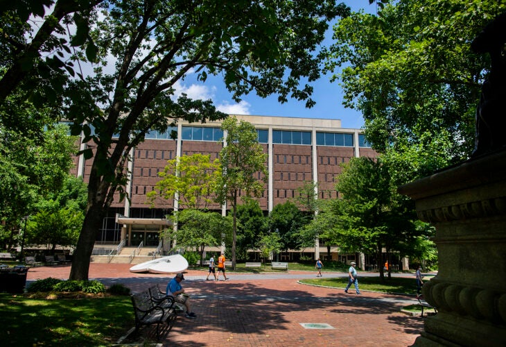 Image of Van Pelt Library on Penn Campus